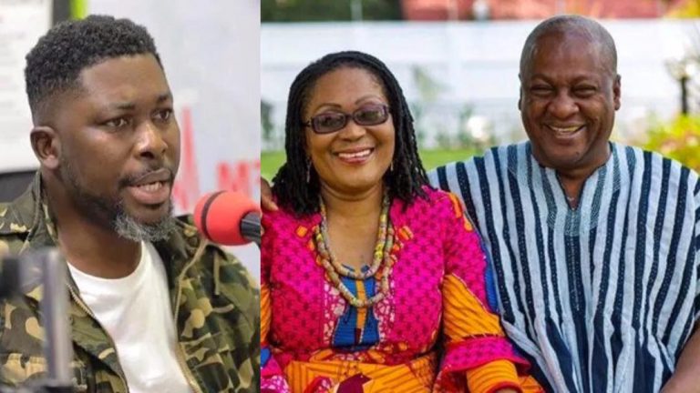 “Leave Mahama And Wife Alone, Go Chase After Other First Ladies To Return Their Allowances” – Kwame A Plus Bares Teeth At NPP