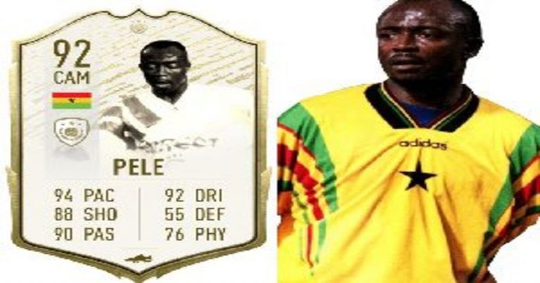Ghana Legend Abedi Ayew Pele Set To Feature In FIFA 22