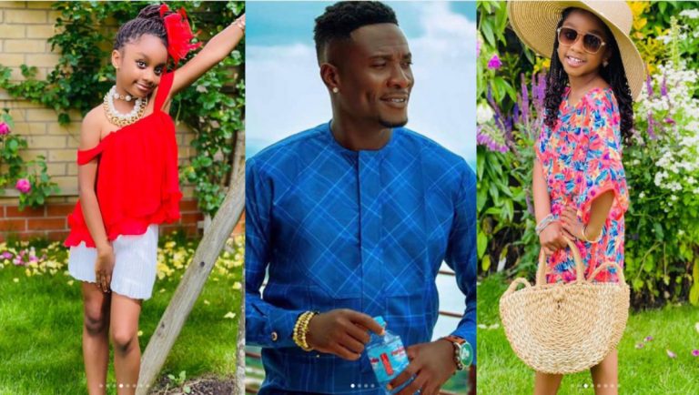 Asamoah Gyan Celebrate His Daughter’s 7th Birthday With Lovely Photos