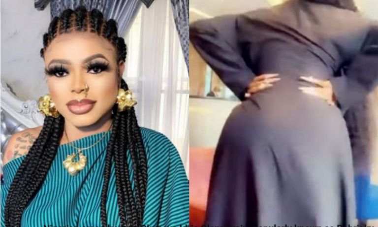 After Series Of Surgeries To Become A Complete Woman, Bobrisky Finally Shows Off Her Thick Backside (Video)