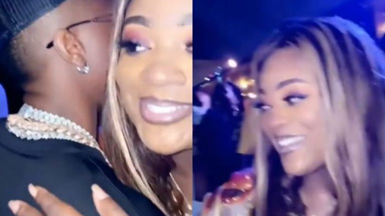 Jackie Appiah And Wizkid Spotted Having Fun At A Club (Video)