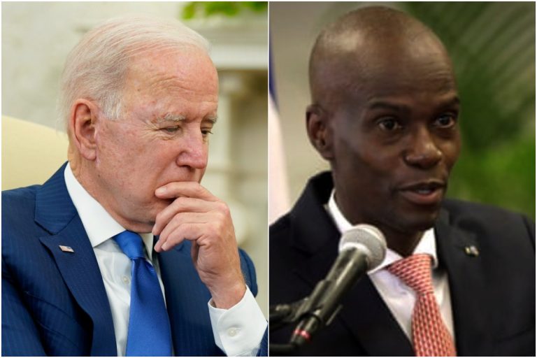 US President Joe Biden Reacts To The Death Of Haiti President Jovenel Moise
