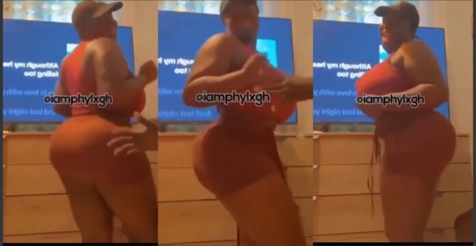 VIDEO: Maame Serwaa Dances Her Heart Out As She BOLDLY Showcase Her 700k Liposuction Surgery Figure