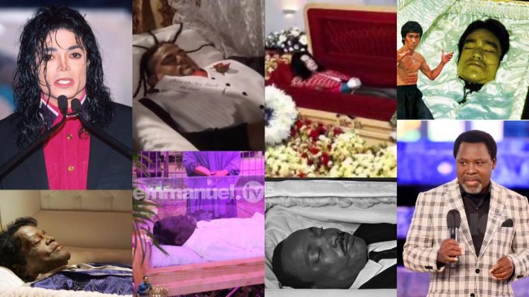 Open Caskets Of Famous People And Celebrities Whose Death Shook The World (Photos)