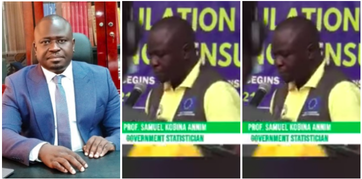 Head Of Ghana Statistical Service Professor Samuel Kobina Gets Stroke On Live TV – SAD Video Drops