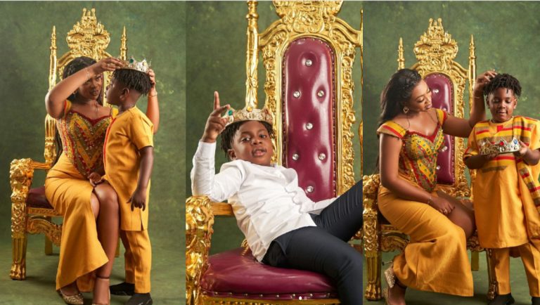 Shatta Michy Floods Social Media With Cute Photos Of Majesty As He Celebrates His 6th Birthday