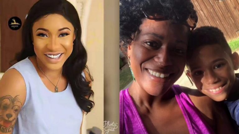 Joy As Tonto Dikeh Finally Finds Her Lost Sister After 36 Years Of Living Apart