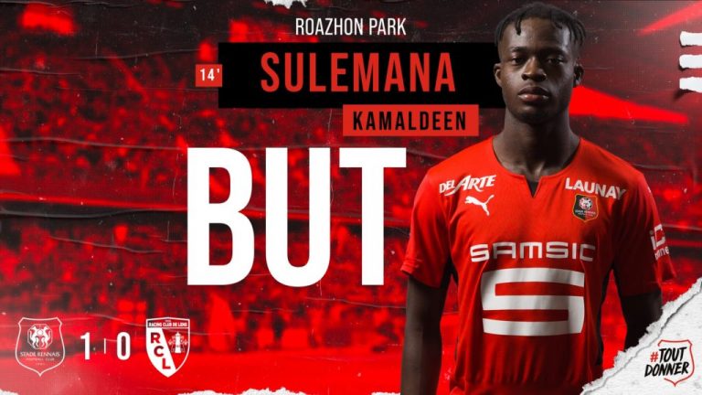 Rennes Assassin Kamaldeen Sulemana Scores Under 15 Minutes On His French Ligue 1 Debut