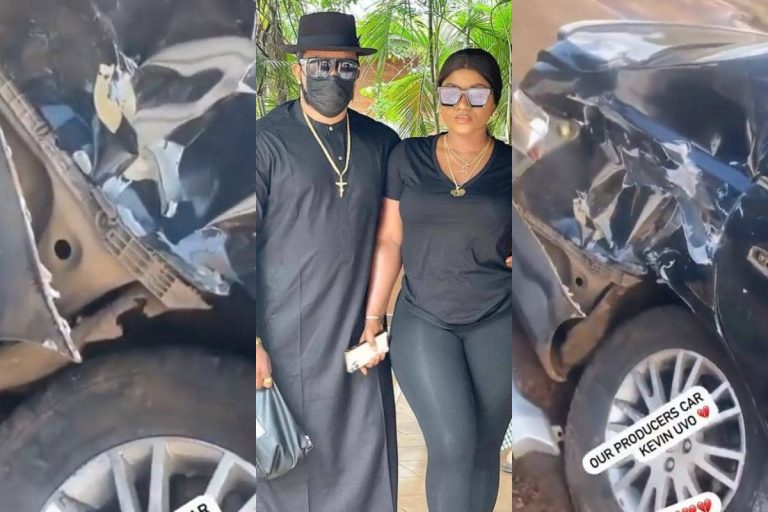 VIDEO: Destiny Etiko And Colleagues Survive Car Accident While Returning From Stanley’s Burial