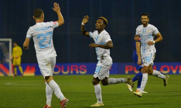 VIDEO: Watch Youngster Issah Abass’ Stunning Goals For Rijeka In Croatia