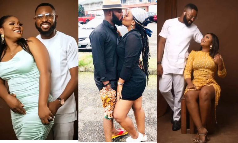 BBNaija’s Tega And Her Husband Mark 4 Years Marriage Anniversary In The Most Romantic Way (Video)