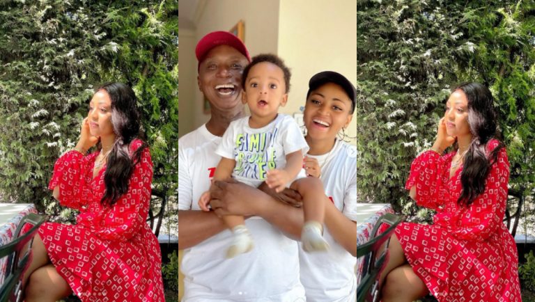Thank You Baby Ned Nwoko – Regina Daniels Appreciate Her Husband For Taking Care Of Their Son While She Travels Outside For Business