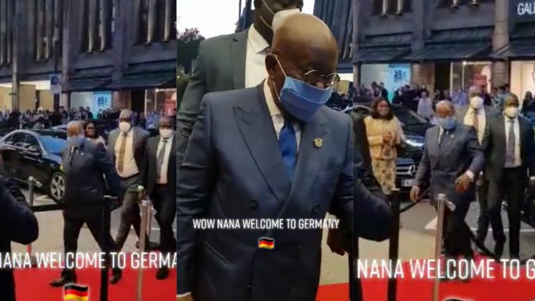 “Fix your Country And Stop Coming For Loans” – President Akufo-Addo Told During Visit To Germany (Video)