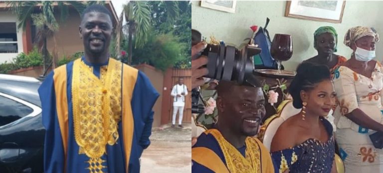 Accra Hearts of Oak Coach Samuel Boadu Married His Long Time Girlfriend Felicia In A Beautiful Traditional Ceremony (Photos)