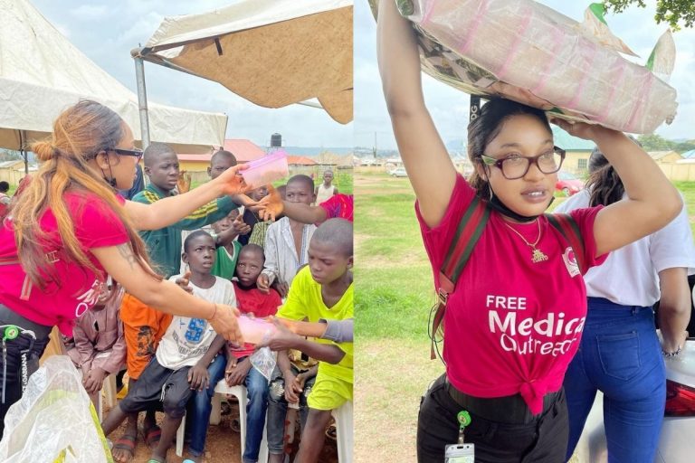 “There Is A Blessing That Comes With Humbling Yourself To Do God’s Work” – Tonto Dikeh (Photos)
