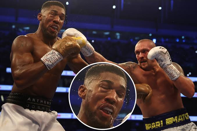 Anthony Joshua Rushed To Hospital After He Was Beaten Heavily By Oleksandr Usyk In Heavyweight Bout