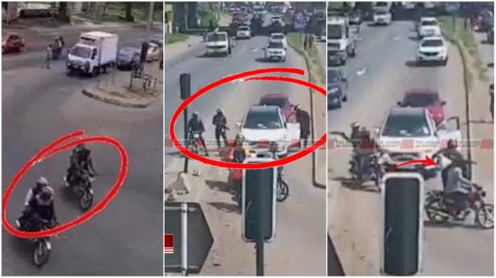 CCTV Footage Showing Achimota Robbers In Action Finally Surfaces Online (Video)