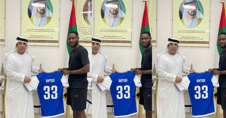 Forward Dennis Agyare Antwi Joins Al Taawon Club In UAE Second-Tier