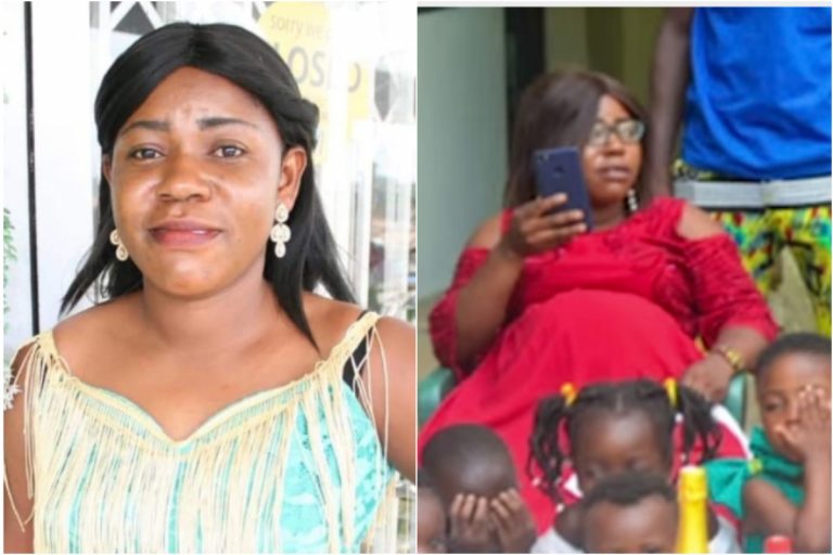 Husband Of Takoradi Kidnapped Woman ‘Michael Simmons’ Releases Baby Bump Video Of His Wife To Prove She Was Indeed Pregnant