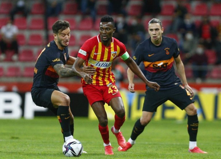 Ghanaian Midfielder Bernard Mensah Provides Brace Of Assists As Kayserispor Thump Galatasaray