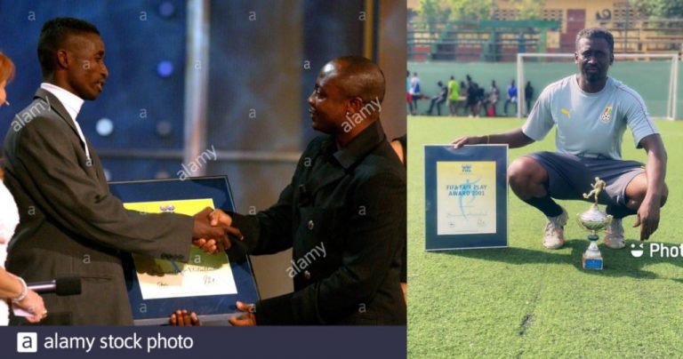 Ghanaian Goalkeeper Sumaila Abdallah Celebrates 20th Anniversary Of Being The Second African To Win A FIFA Award