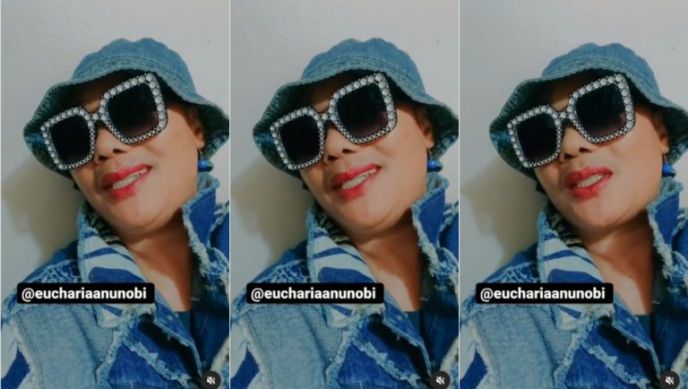 Nollywood Actress Eucharia Anunobi Questions People Who Are Fond Of Sticking Their Tongue Out In Photos or Videos