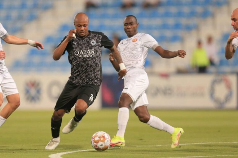 VIDEO: Andre Ayew Scores 7th Goal As Al Sadd Beat Al-Ahli In Qatari Super League