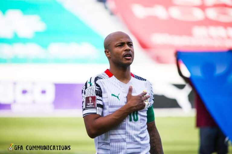 2021 AFCON: Ghana Captain Andre Ayew Misses Training Ahead Of Second Group Game