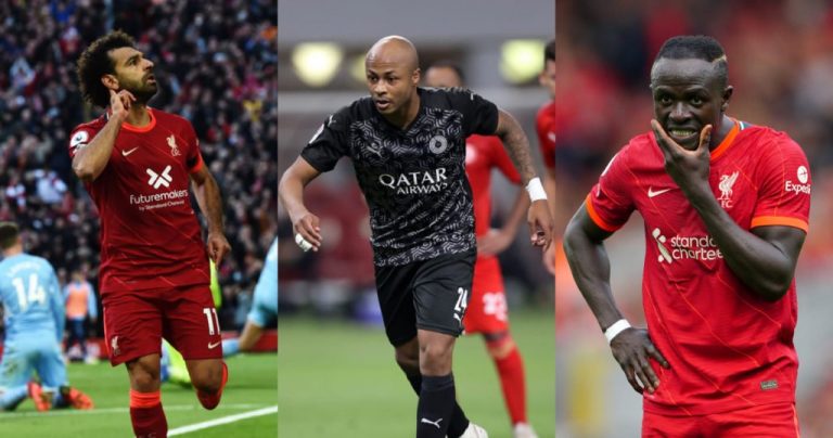 Andre Ayew Picks Sadio Mane Over Mohammed Salah As The Best African Player (Video)