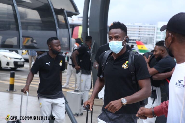 Black Stars Land In Harare Ahead Of Zimbabwe Clash On Tuesday (Photos)
