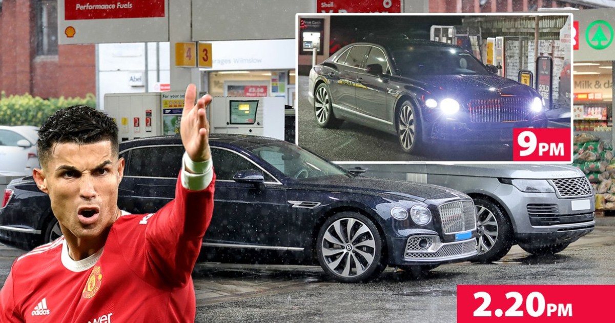 Cristiano Ronaldo’s Driver Gives Up And Leaves Petrol Station After 7 Hours With No Fuel To Fill His Bentley