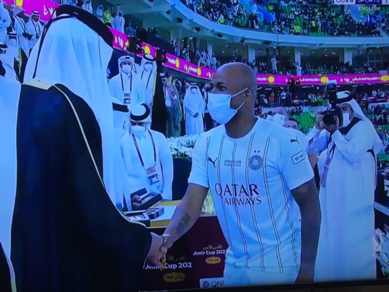 Ghana Captain Andre Ayew Wins First Trophy In Qatar After Al Sadd Victory In Emir Cup Final