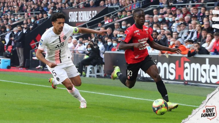 Ghana Star Kamaldeen Sulemana Scores Stunning Goal For Rennes In Ligue 1 (Video)