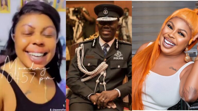 VIDEO: Lower Your Reigns Else Some Of Us Will Flee To Nigeria – Afia Schwarzenegger Pleads With IGP Dampare