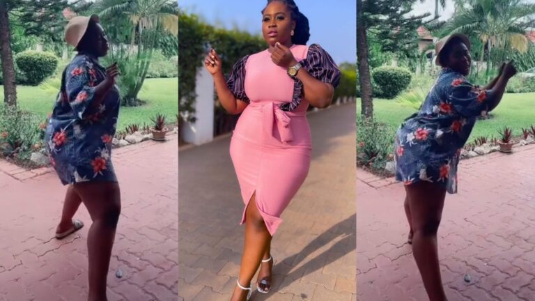 VIDEO: Lydia Forson Shakes Her Huge Soft Bortos To Confuse Her Enemies