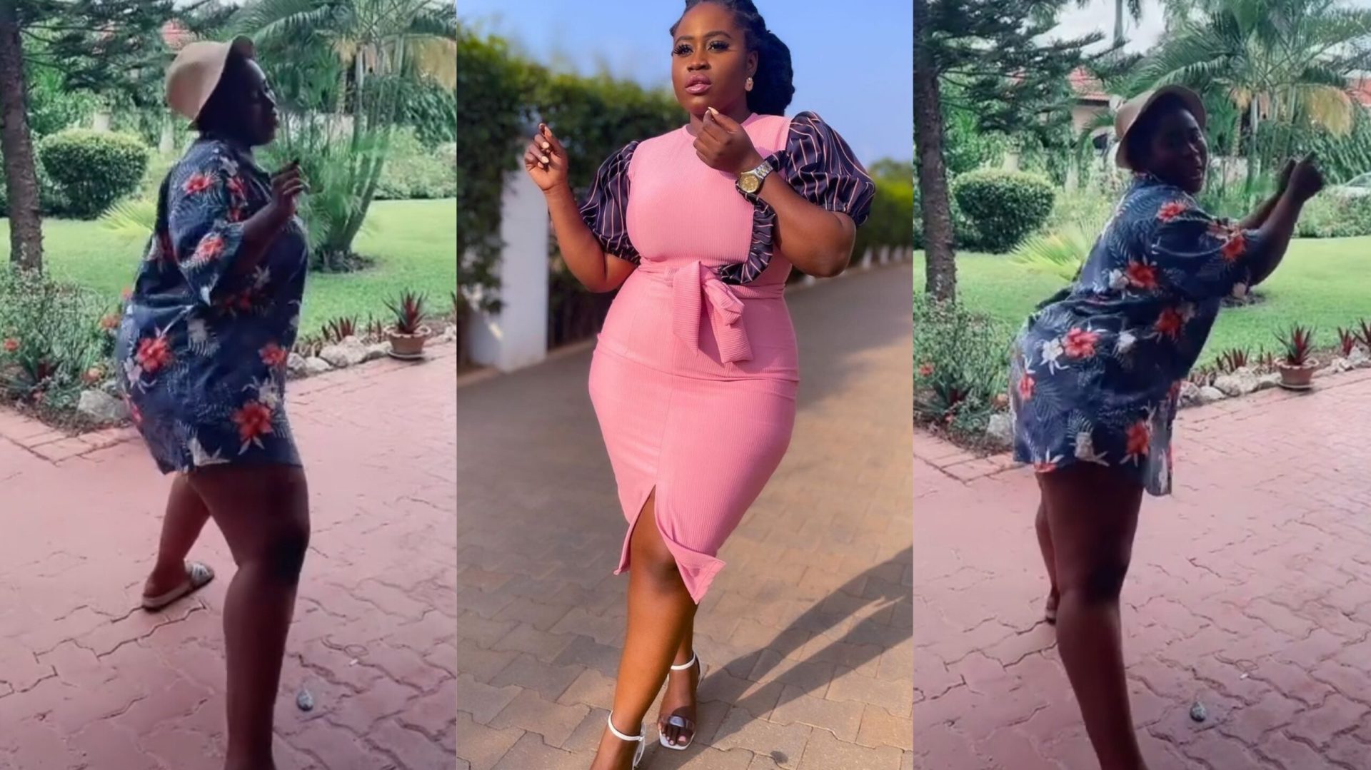 Lydia Forson Shakes Her Huge Soft Bortos To Confuse Her Enemies