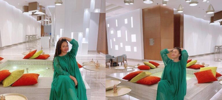 PHOTOS: Nadia Buari Shows Off Her Magnificent Mansion Few Hours After Jackie Appiah Allegedly Acquired One
