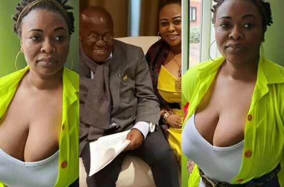 Video Of Akufo-Addo And Serwaa Broni Together At A Hotel Drops (WATCH)