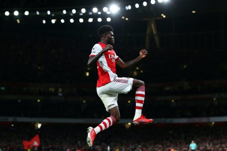 VIDEO: Ghana Star Thomas Partey Scores First Goal For Arsenal