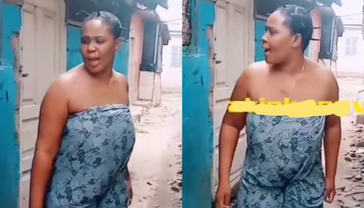 VIDEO: You Chop Me For Hours And I Still Don’t Reach My Junction – Lady Blasts Husband As She Runs Away