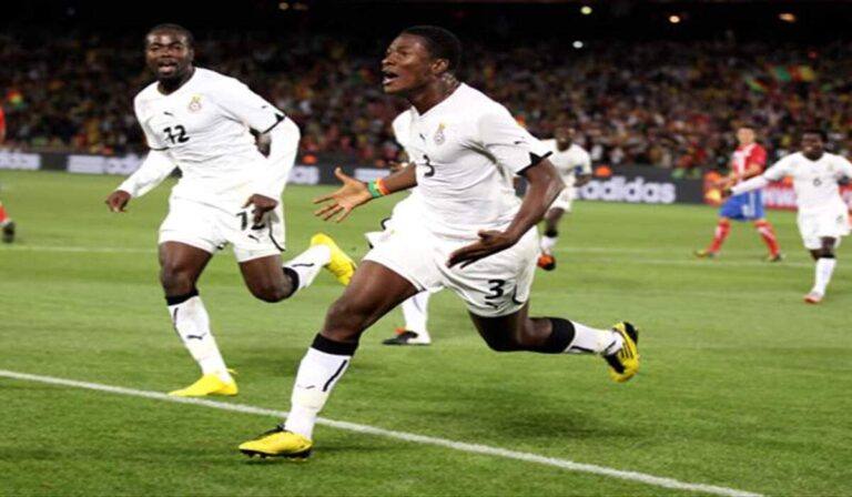 Today In Sports History: Asamoah Gyan Scores On His Black Stars Debut Against Somaila In 2006 World Cup Qualifier