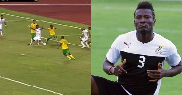 ‘Give Him Permanent Residence’ – South Africans React To Asamoah Gyan’s Soft Penalty Claim
