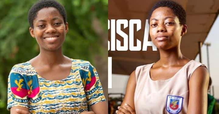 Keta SHS NSMQ Finalist Francisca Lamini Scored 8As In WASSCE While In Form 2; Photo Of Results Pops Up