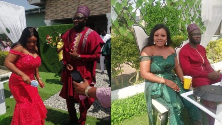 Nana Ama Of Date Rush Fame Marries In Glamorous Ceremony (Photos)