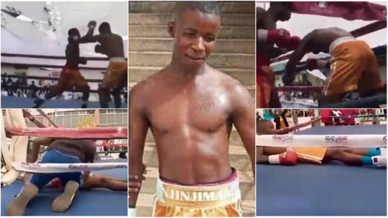 Sad As 24-Year-Old Professional Boxer Dies After A Knockout (Video)