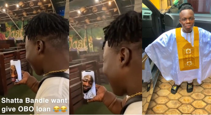 Shatta Bandle Promises To Give Davido Huge Loan As They Vibe On Video Call
