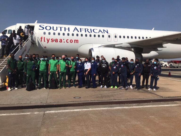 World Cup Qualifier: South Africa Arrive In Accra For Ghana Clash