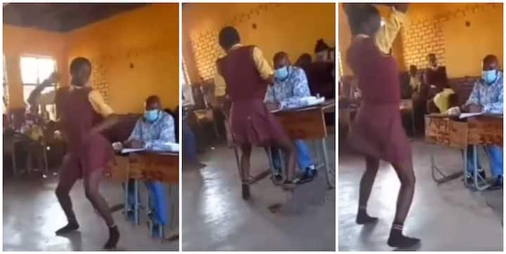 Teacher Becomes Powerless After Schoolgirl Shakes Her Tiny Bortos In Front Of Him And Touches Him Inappropriately