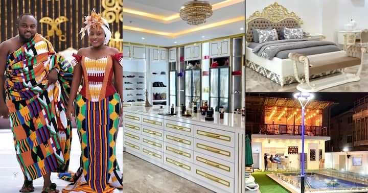 Video Of Multimillion Mansion Purposely Built for Anita Sefa And Husband Pops Up