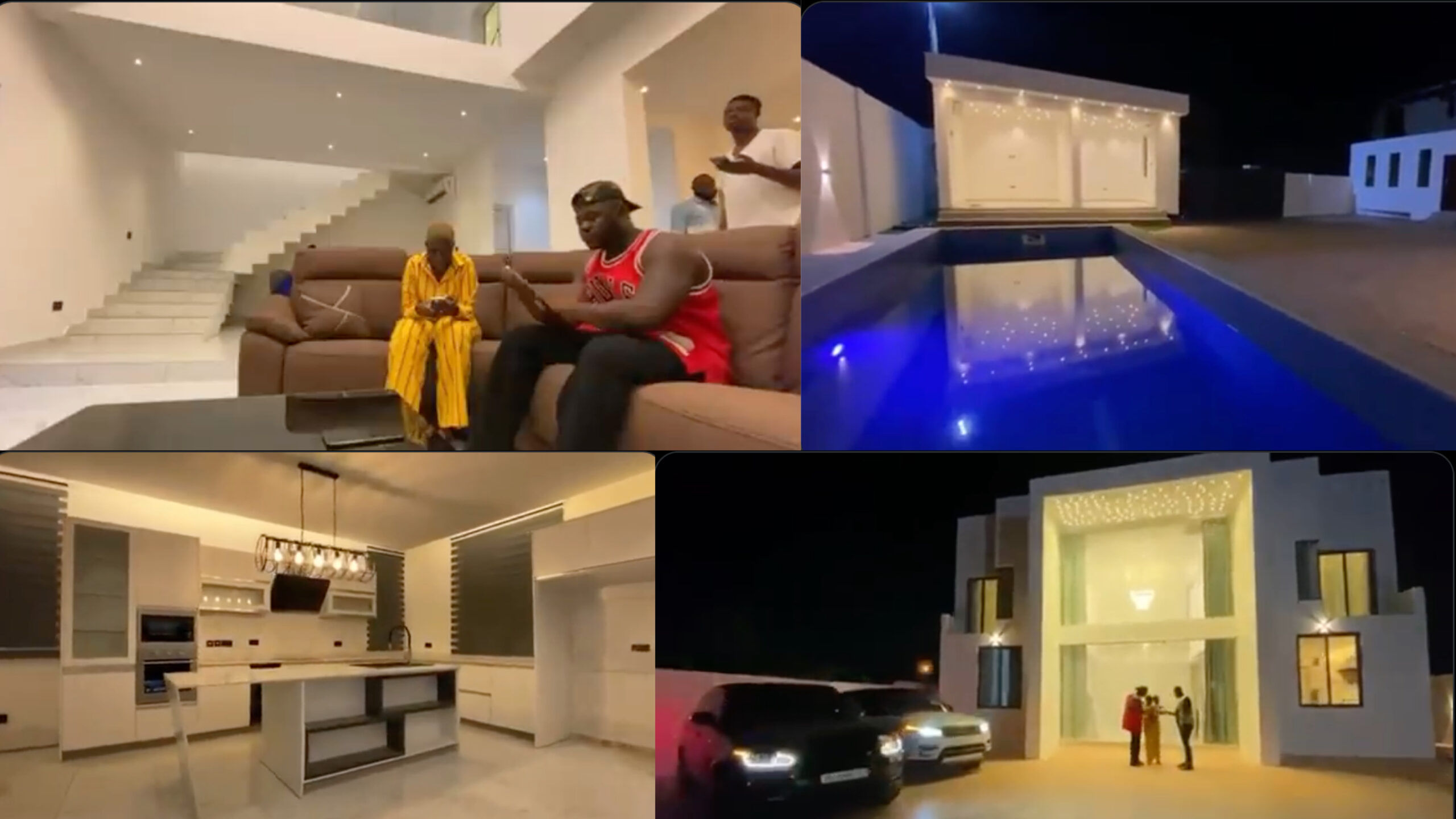 Video Tour Of Medikal And Fella Makafui’s New Plush Mansion